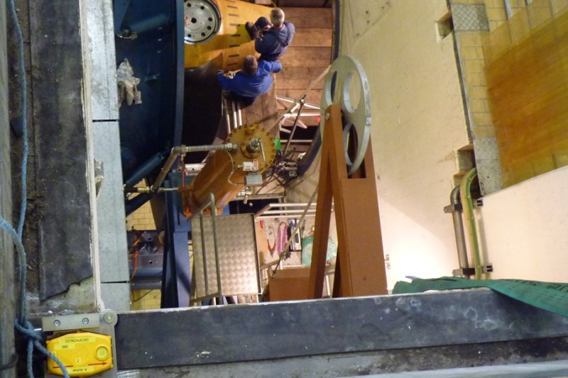 Schall- und Vibrationsmessungen Sohlstufe