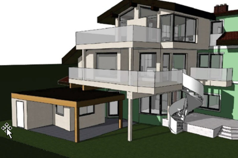 Umbau Privathaus im Nahbereich der ÖBB-Bahnstrecke